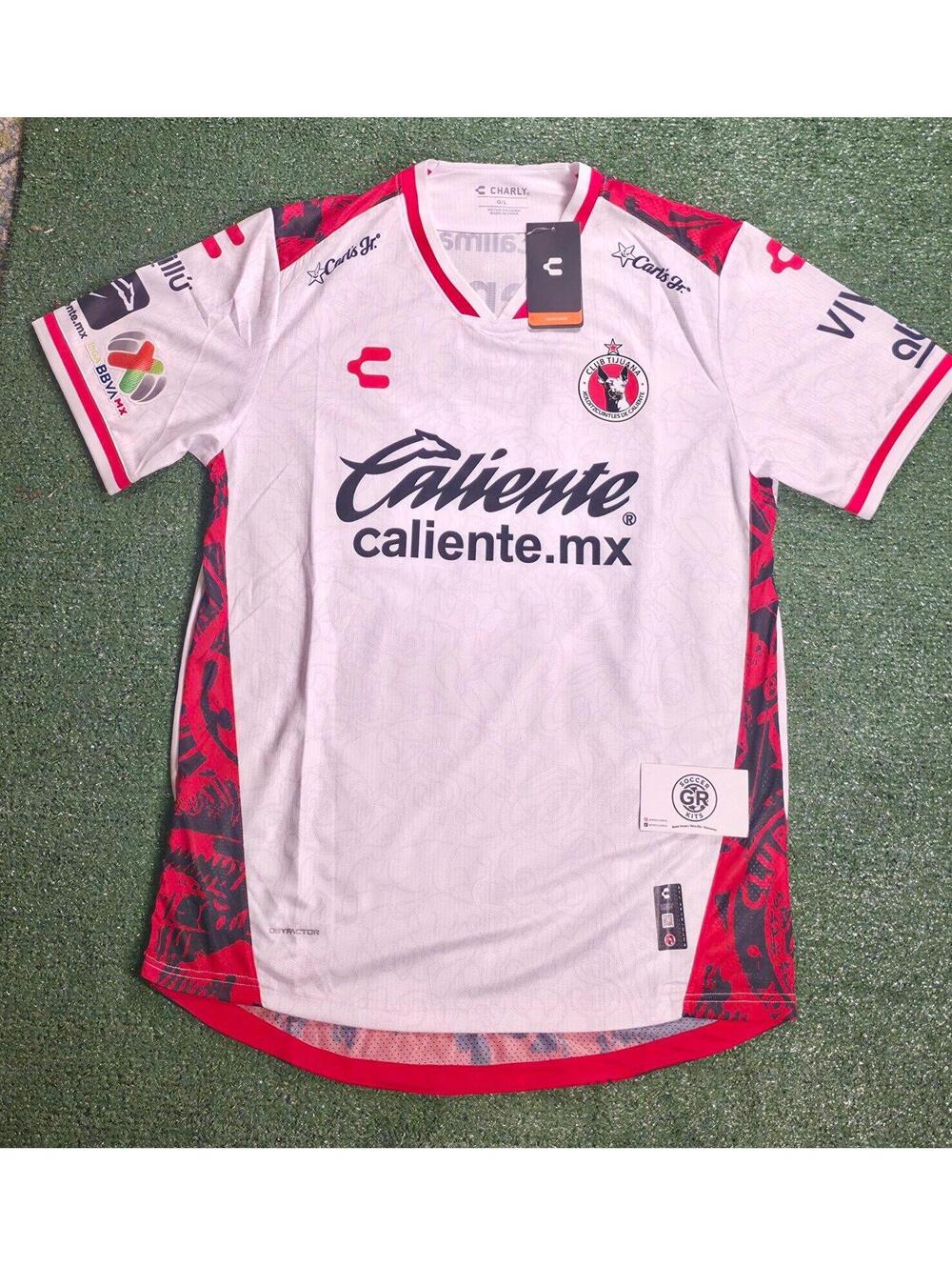Tijuana Xolos 25/26 Away Jersey – Gilberto Mora #19 – Liga MX Patches Size Small